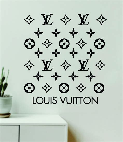 louis vuitton vinyl stickers|louis vuitton wall stickers pink.